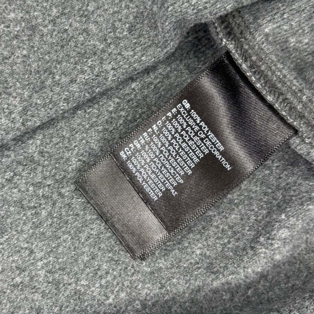 The North Face Women's Grey Qtr-Zip Pullover W/ 'Safe2Say' Embroidery Sz S - Picture 6 of 8